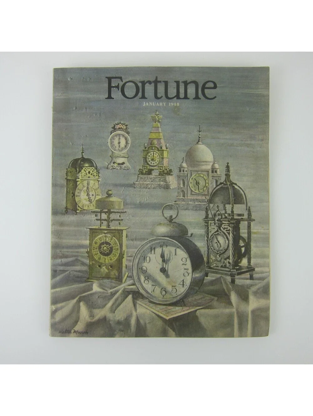 Vintage FORTUNE Magazine January 1948 Unilever Airplanes Ralston Purina Doc Webb